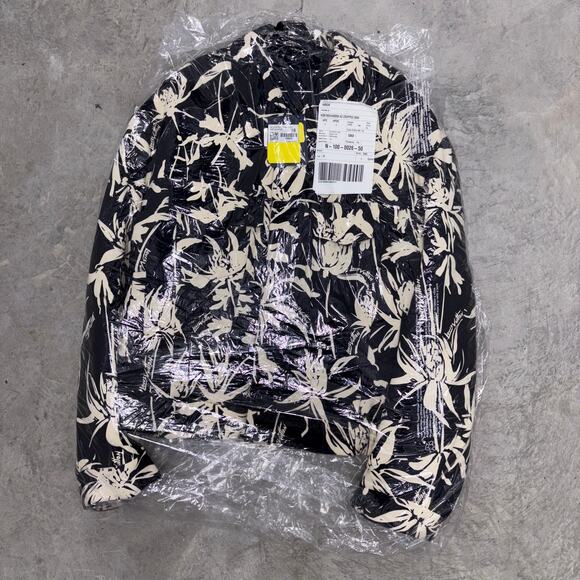 LOUIS VUITTON Cropped Denim Jacket SS23 NWT silk floral all over print - Picture 3 of 16